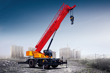 Короткобазный кран Sany SRC900T