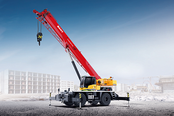 Короткобазный кран Sany SRC600T