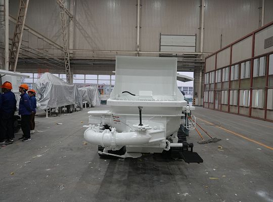 Бетононасос на гусеничном ходу XCMG XS9012D
